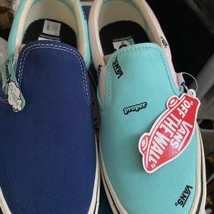 Vans ComfyCush Slip-Skool Canvas Clear